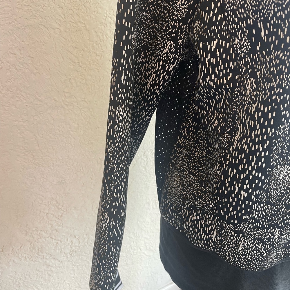 Fabletics Cropped Varsity Style Jacket - image 5